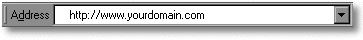 Web address with Newnetname's services